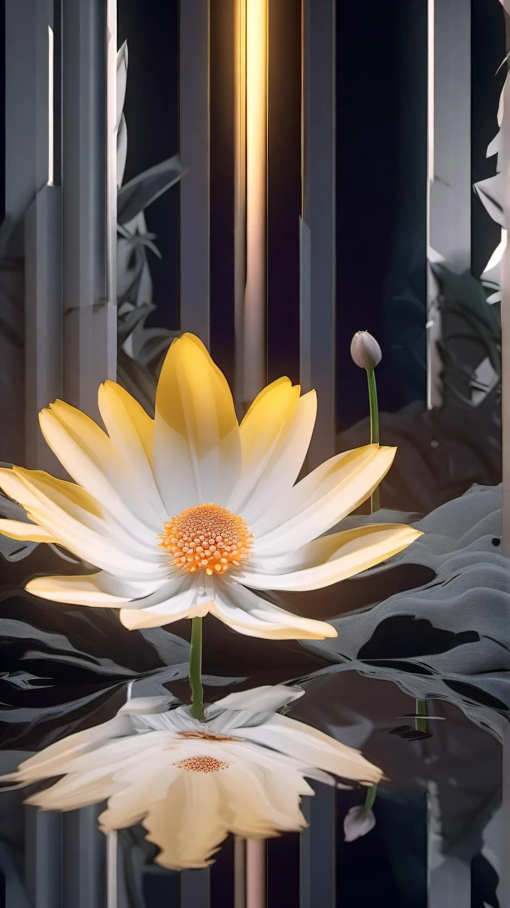 ai character: Dess x Asriel background