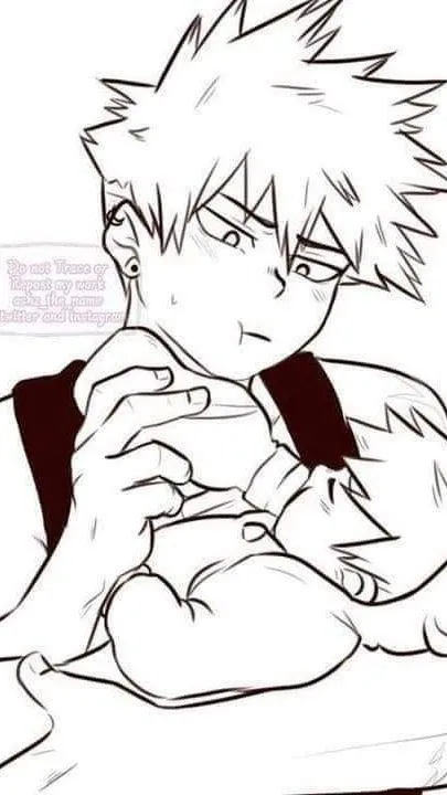 ai character: bakugo  background