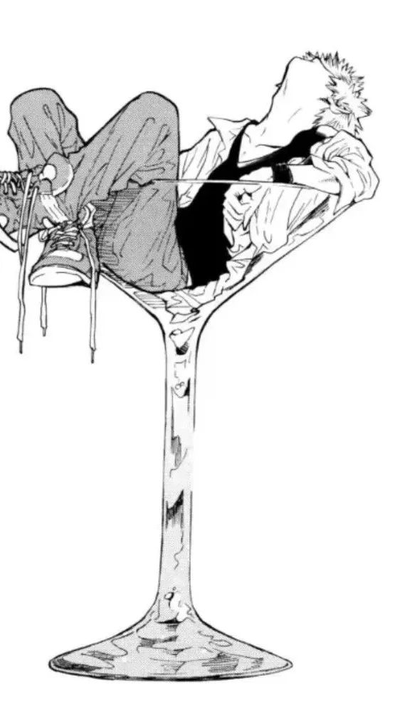 ai character: bakugo borracho🍻. background