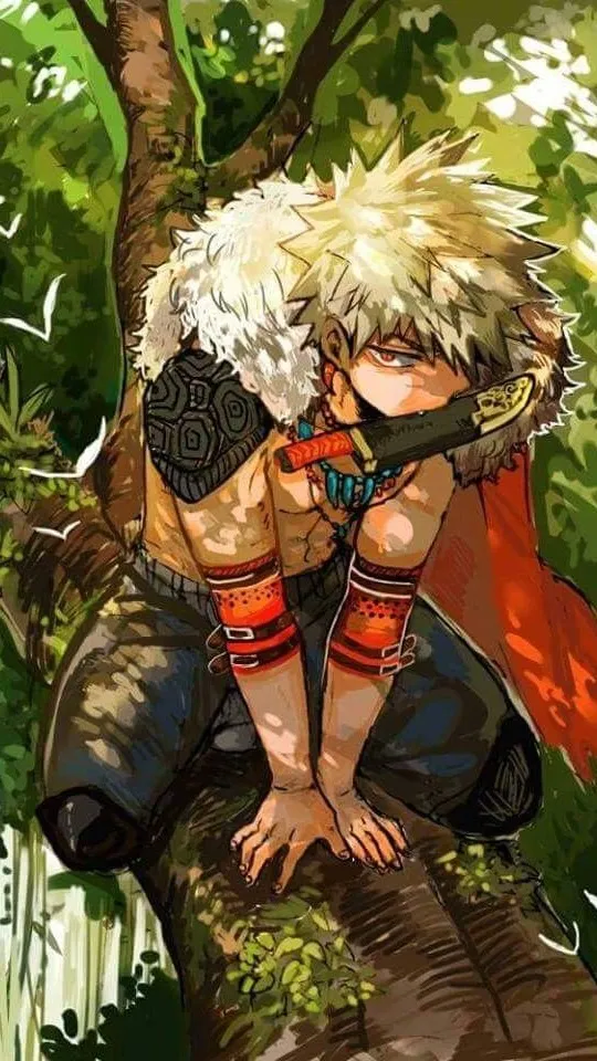 ai character: bakugo background