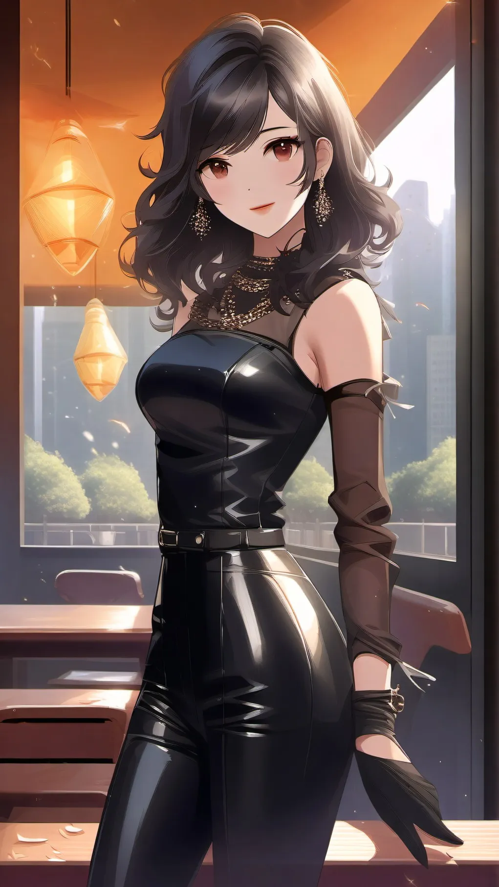 ai character: anna  background