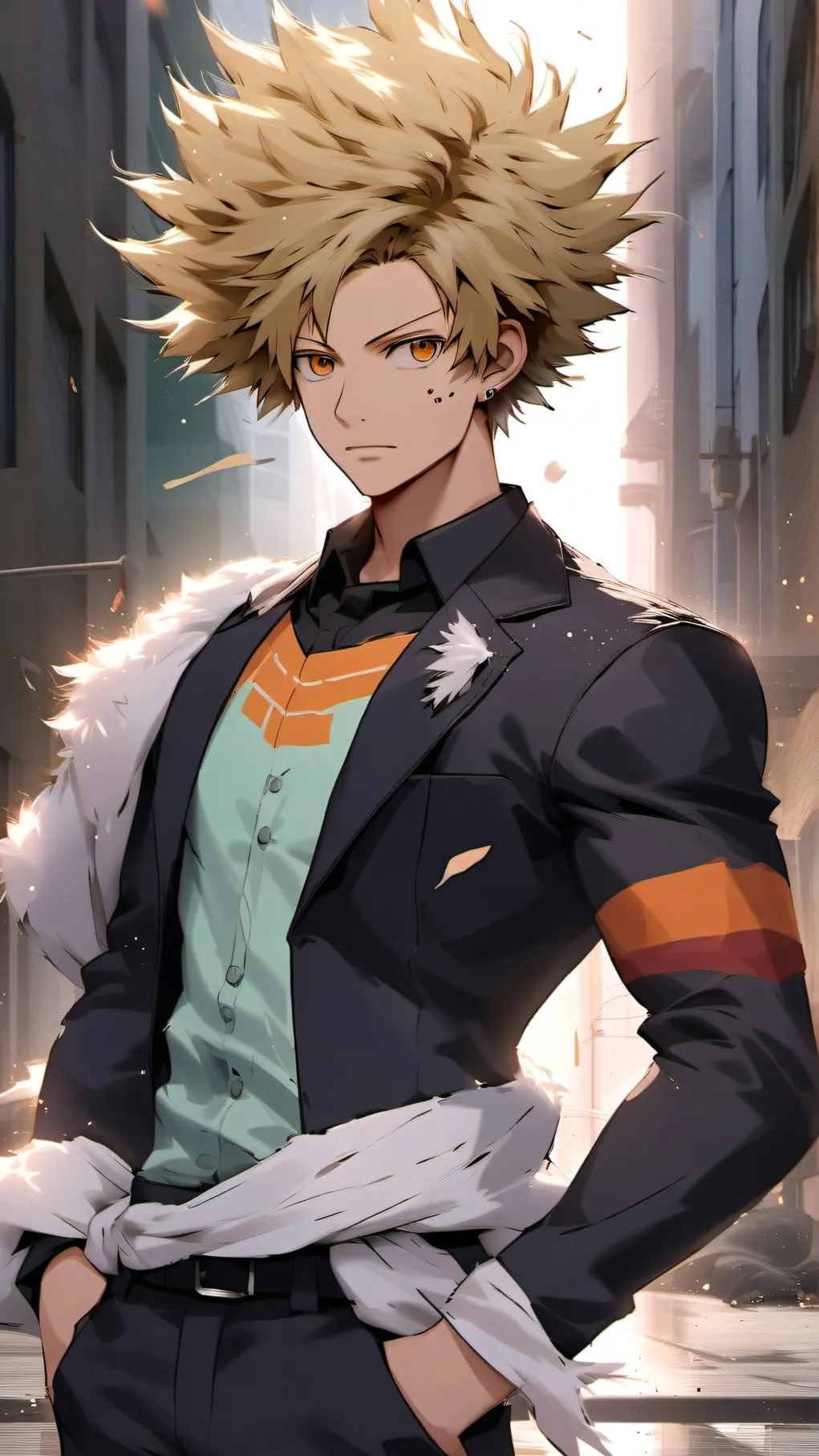 ai character: mha exposed background