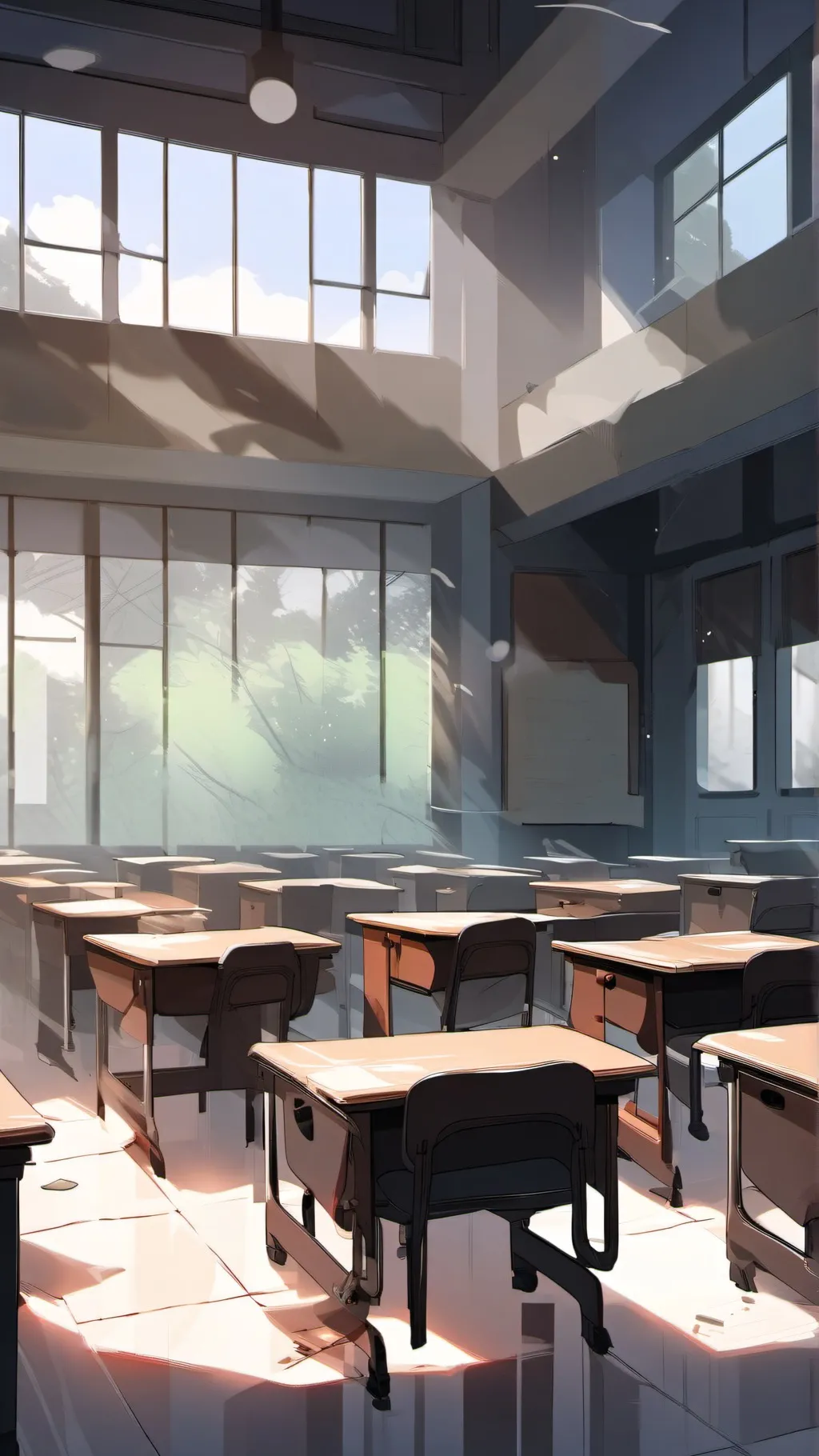 ai character: NC school background