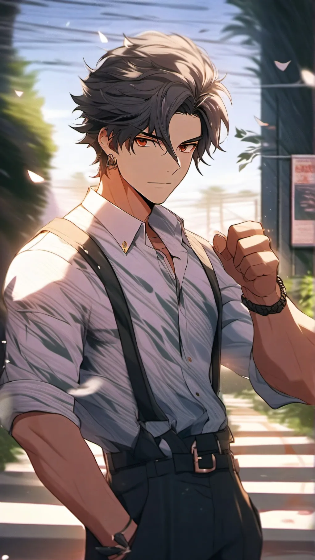 ai character: Alex background