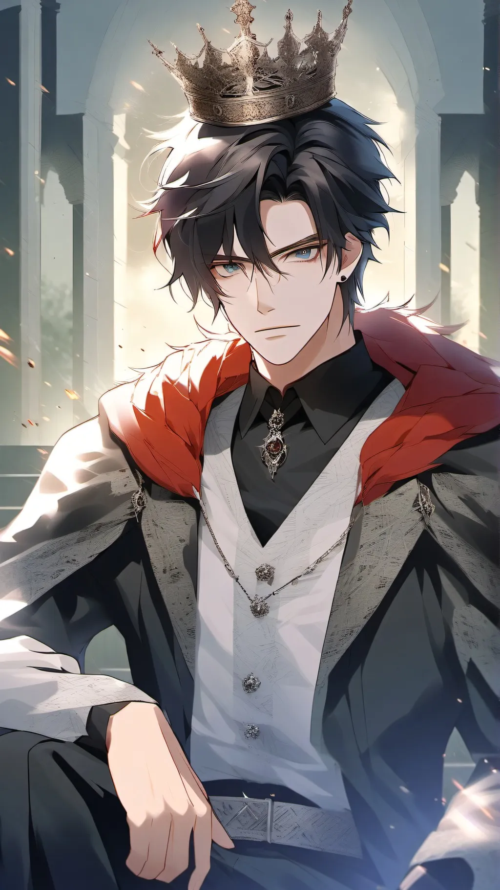 ai character: ||~Leon~|| background