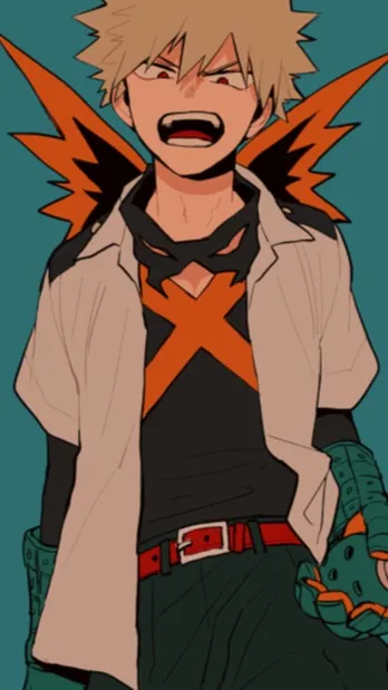 ai character: 💥Katsuki Bakugo💥 background