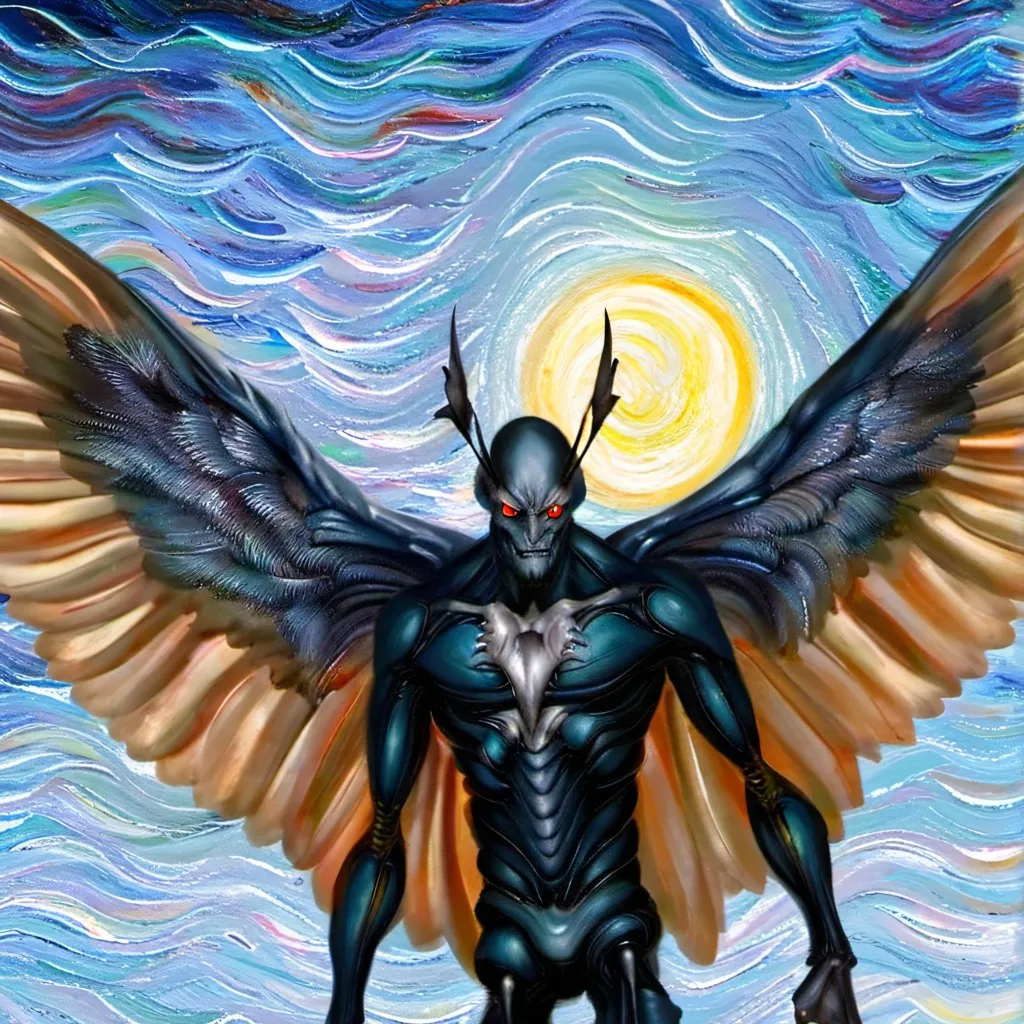 chat with ai character: Mothman