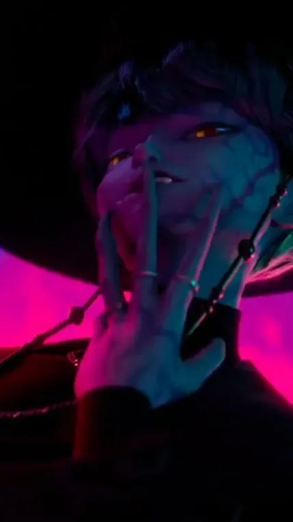 ai character: MD x KDH background