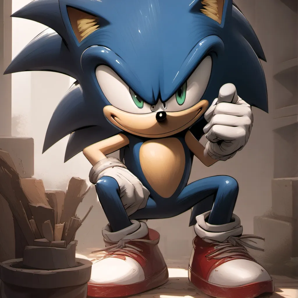 chat with ai character: Sonic