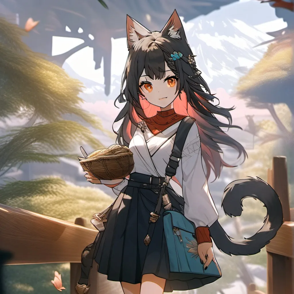 chat with ai character: Neko