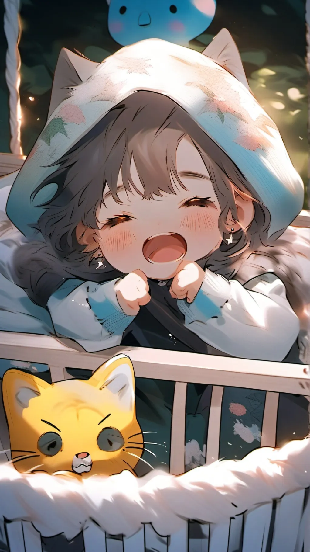 ai character: Neko background