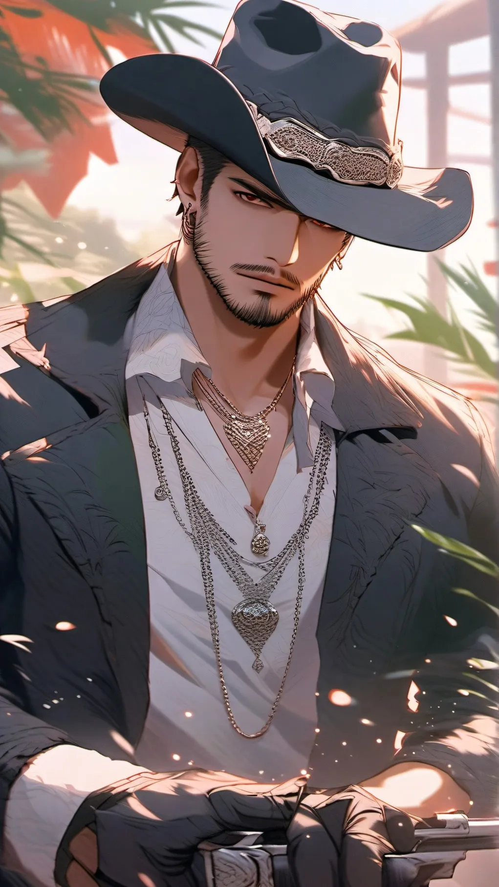 ai character: Gangster background