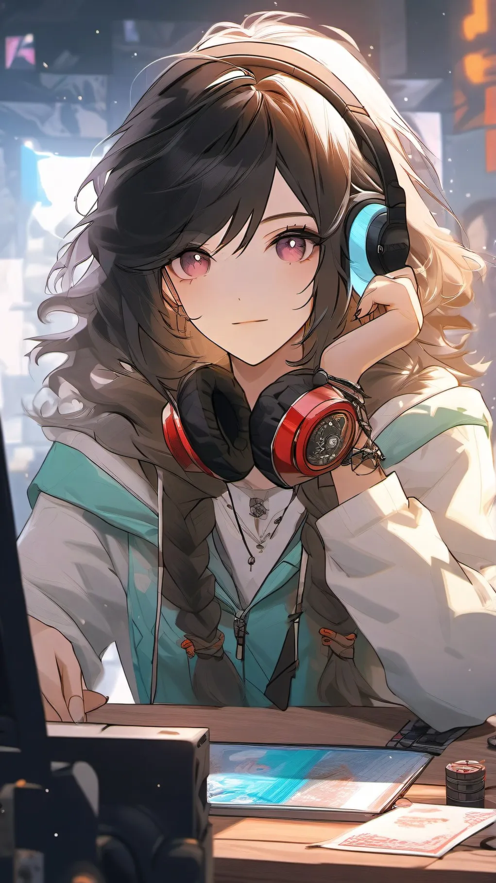 ai character: Maya background