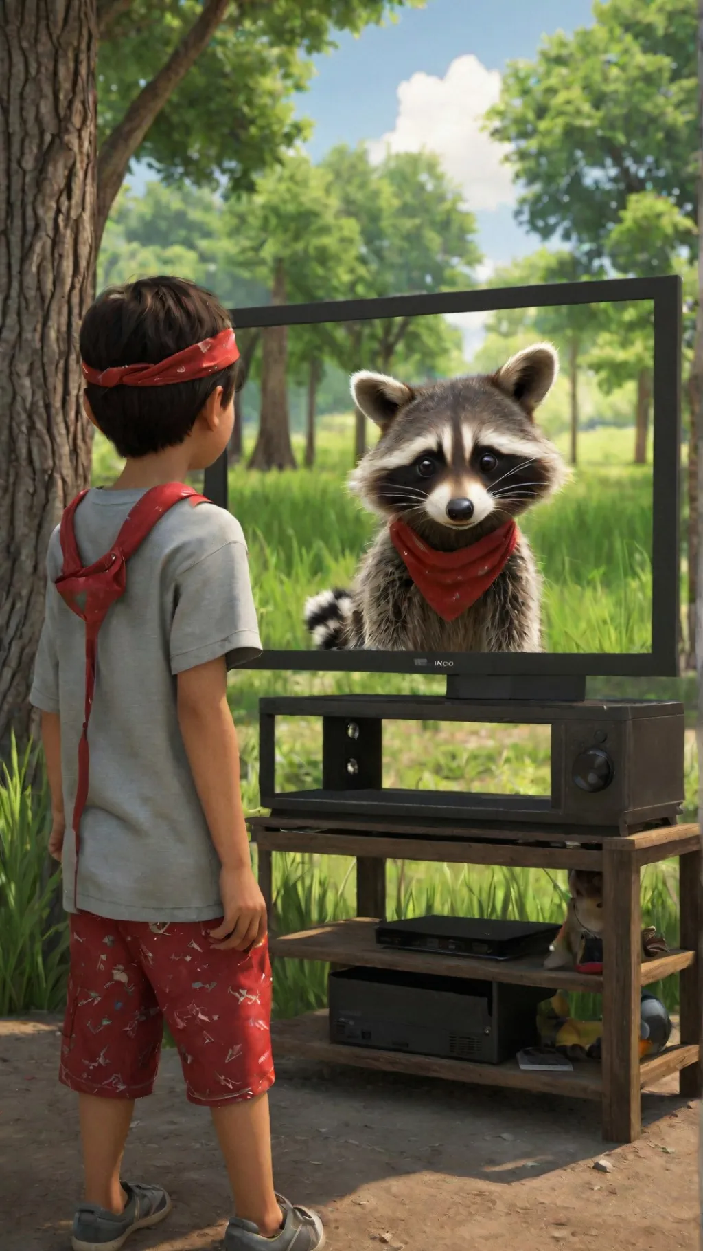 ai character: player indgo park background