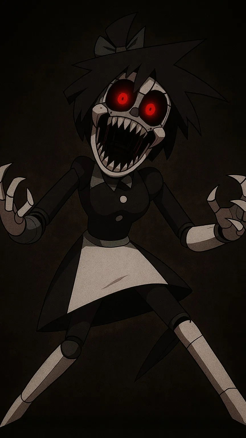 ai character: FunTime Bloomie Au background