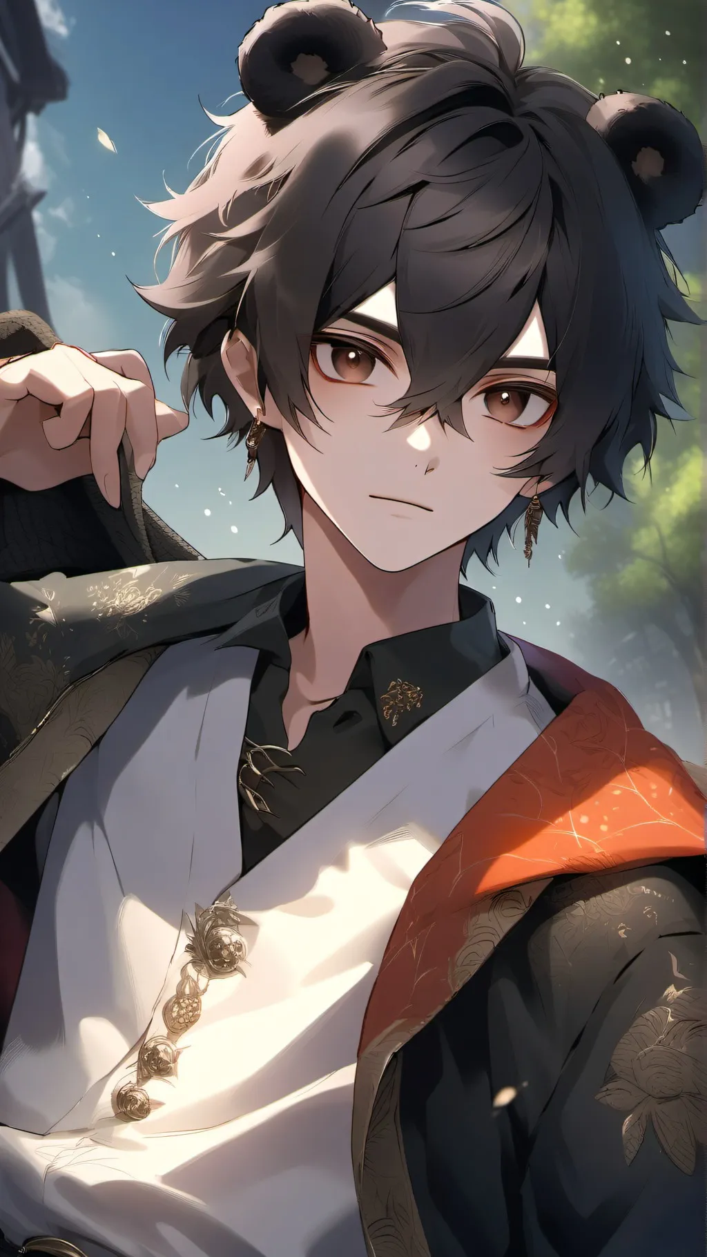 ai character: Aaron background