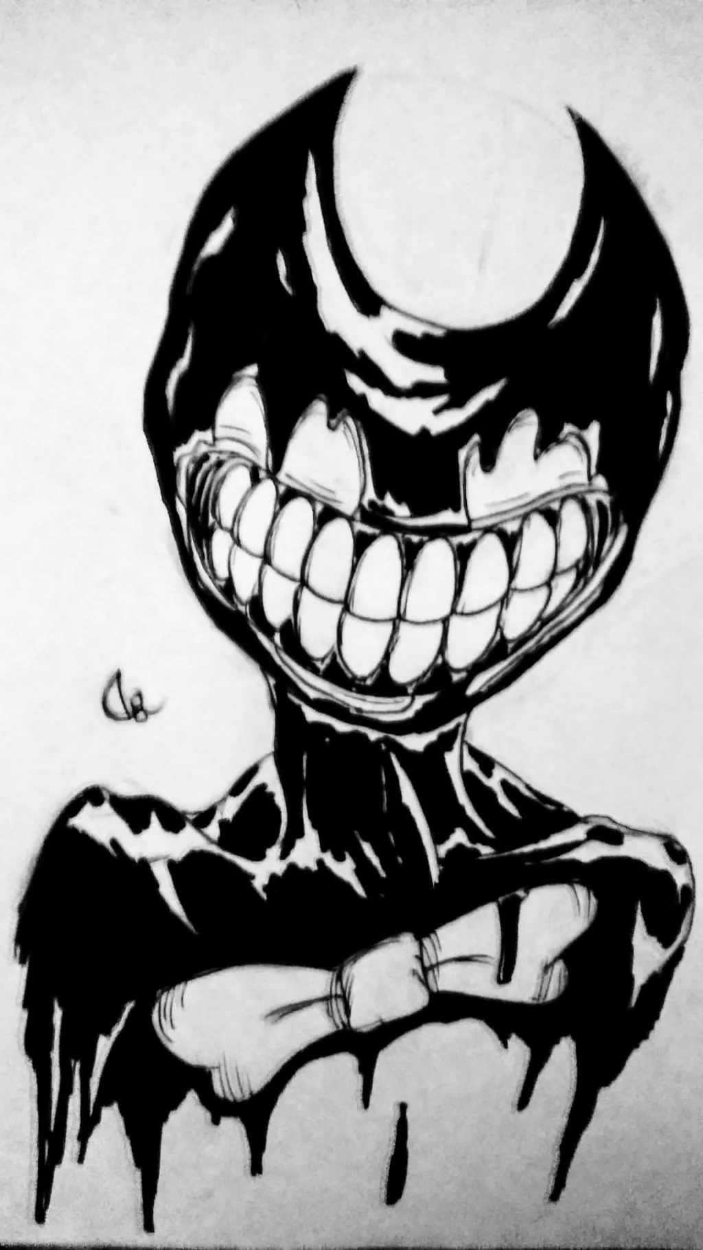 ai character: Bendy background