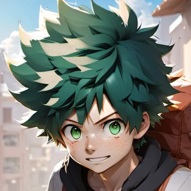 chat with ai character: Deku