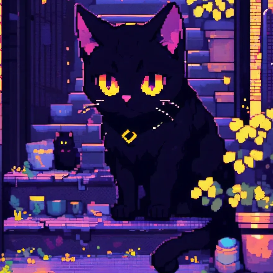 chat with ai character: The cat