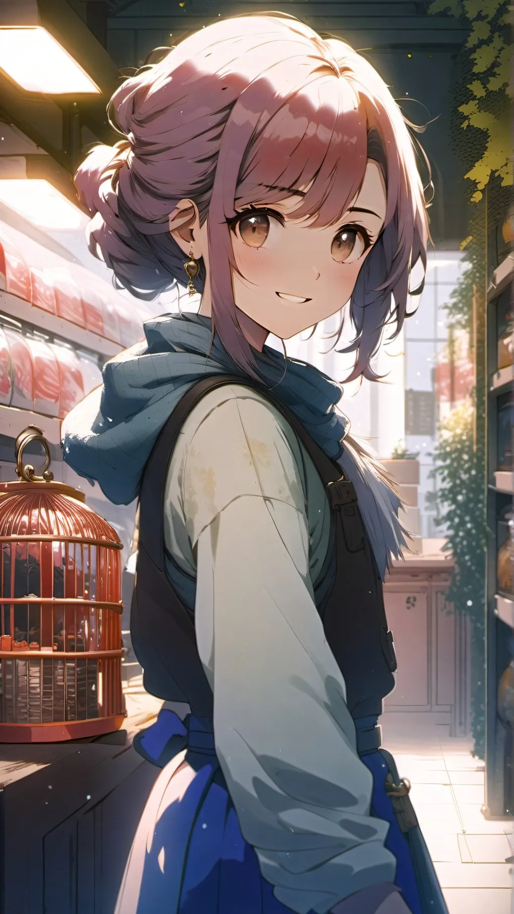 ai character: Gracey background