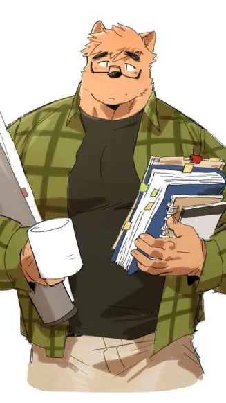 ai character: Theo background