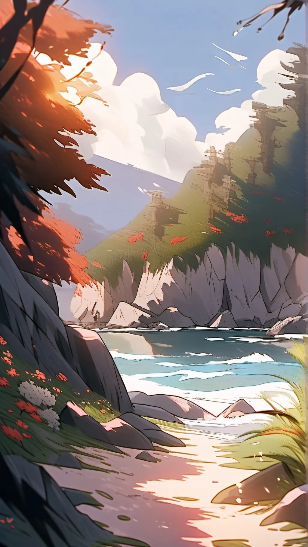 ai character: Dandys world  background