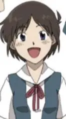 ai character: shinko ikari  background