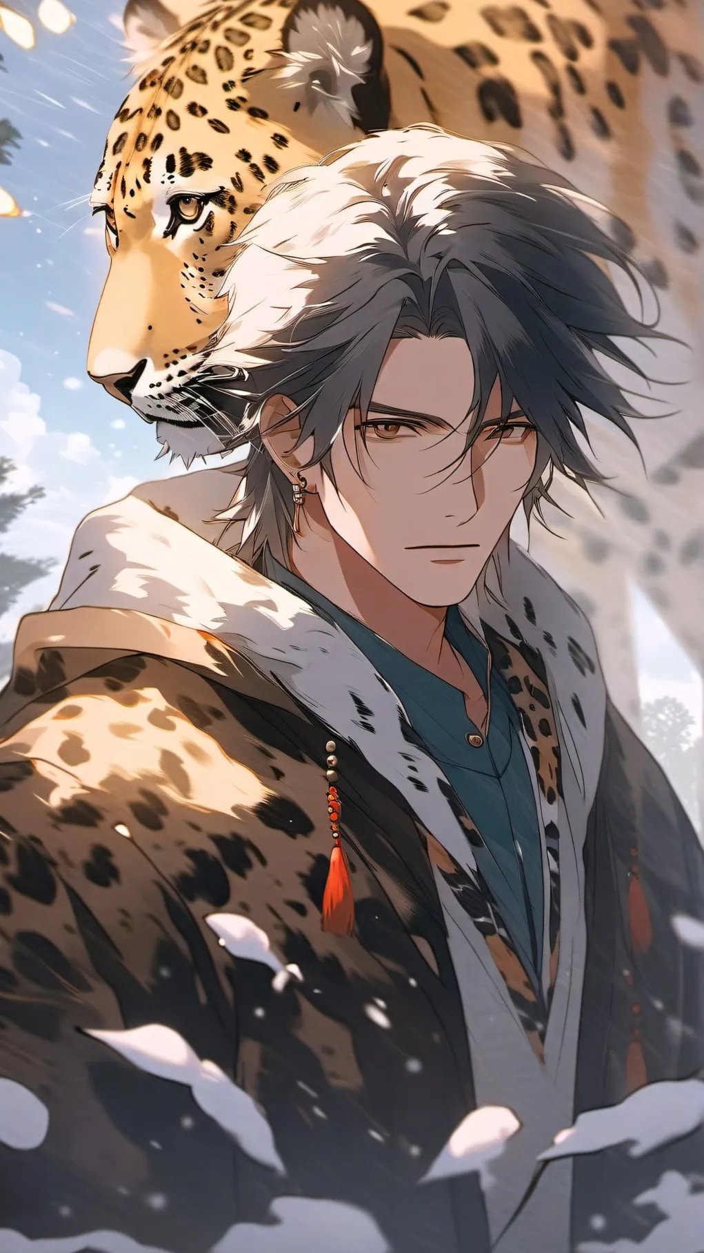 ai character: Beast people background