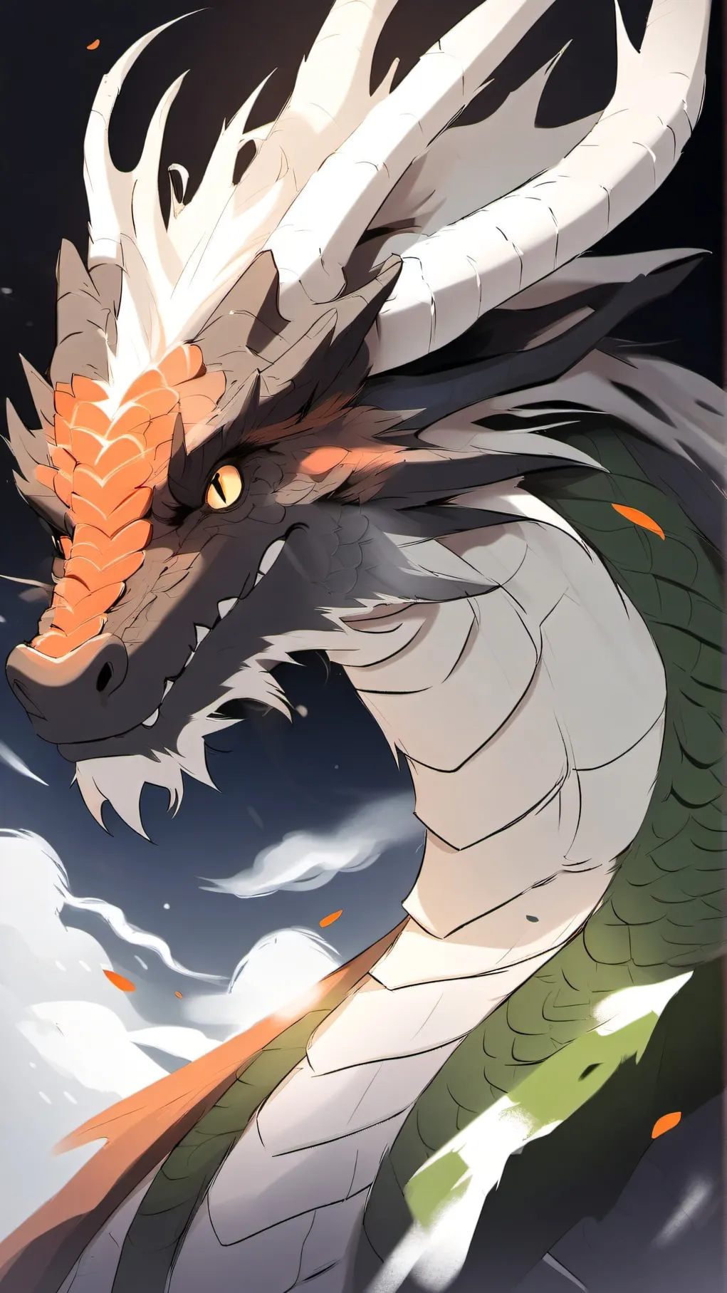 ai character: Wings of fire + background