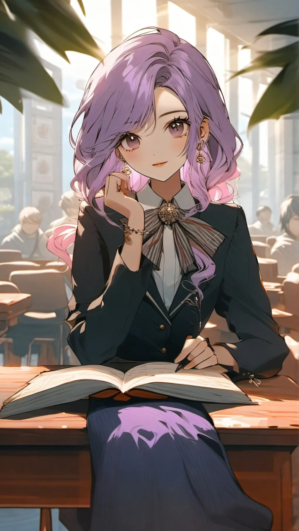 ai character: Angel(shivi)a background