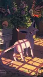 ai character: Espeon background
