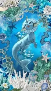 ai character: Vaporeon background