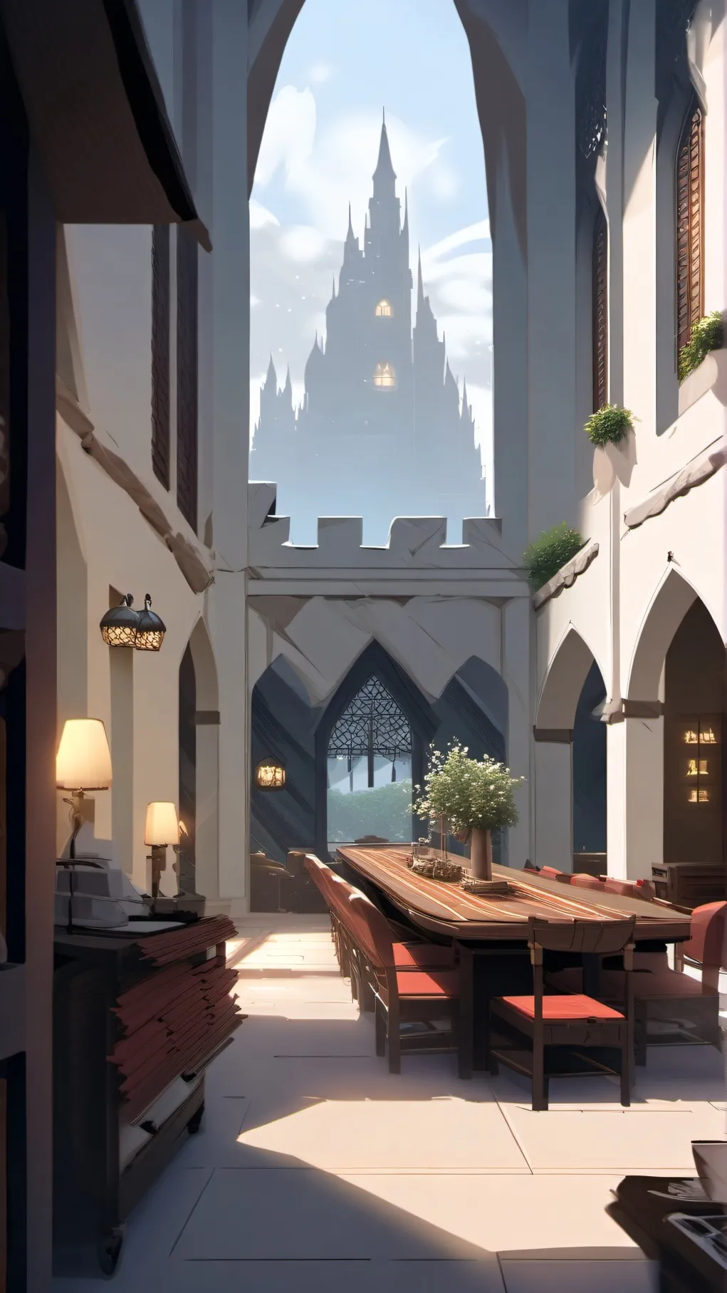 ai character: 6's Past background