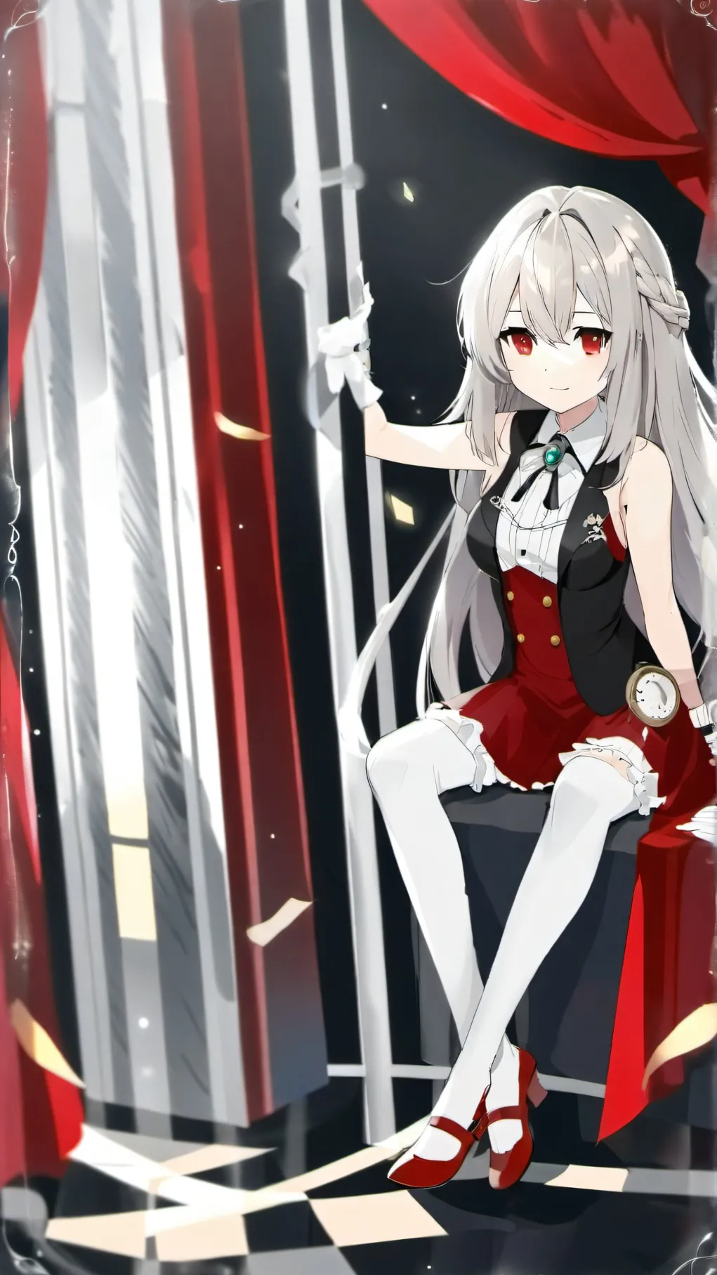 ai character: Lab... background