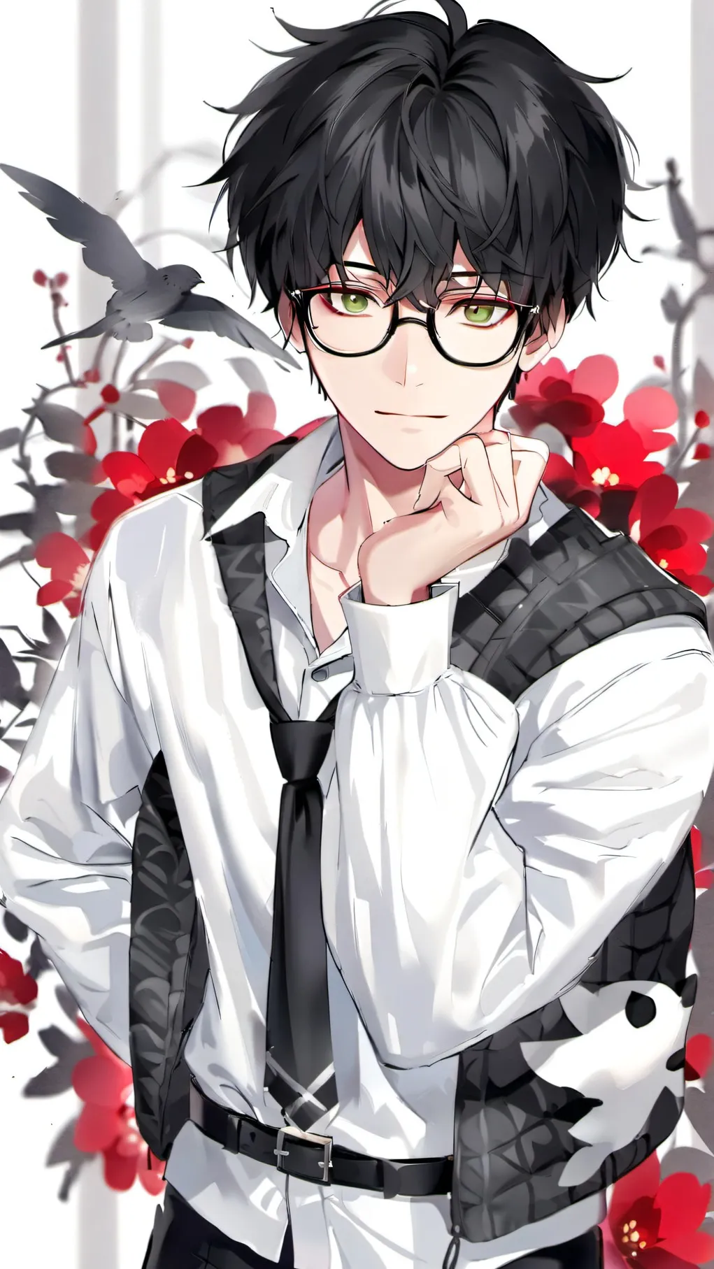 ai character: >vienn< background