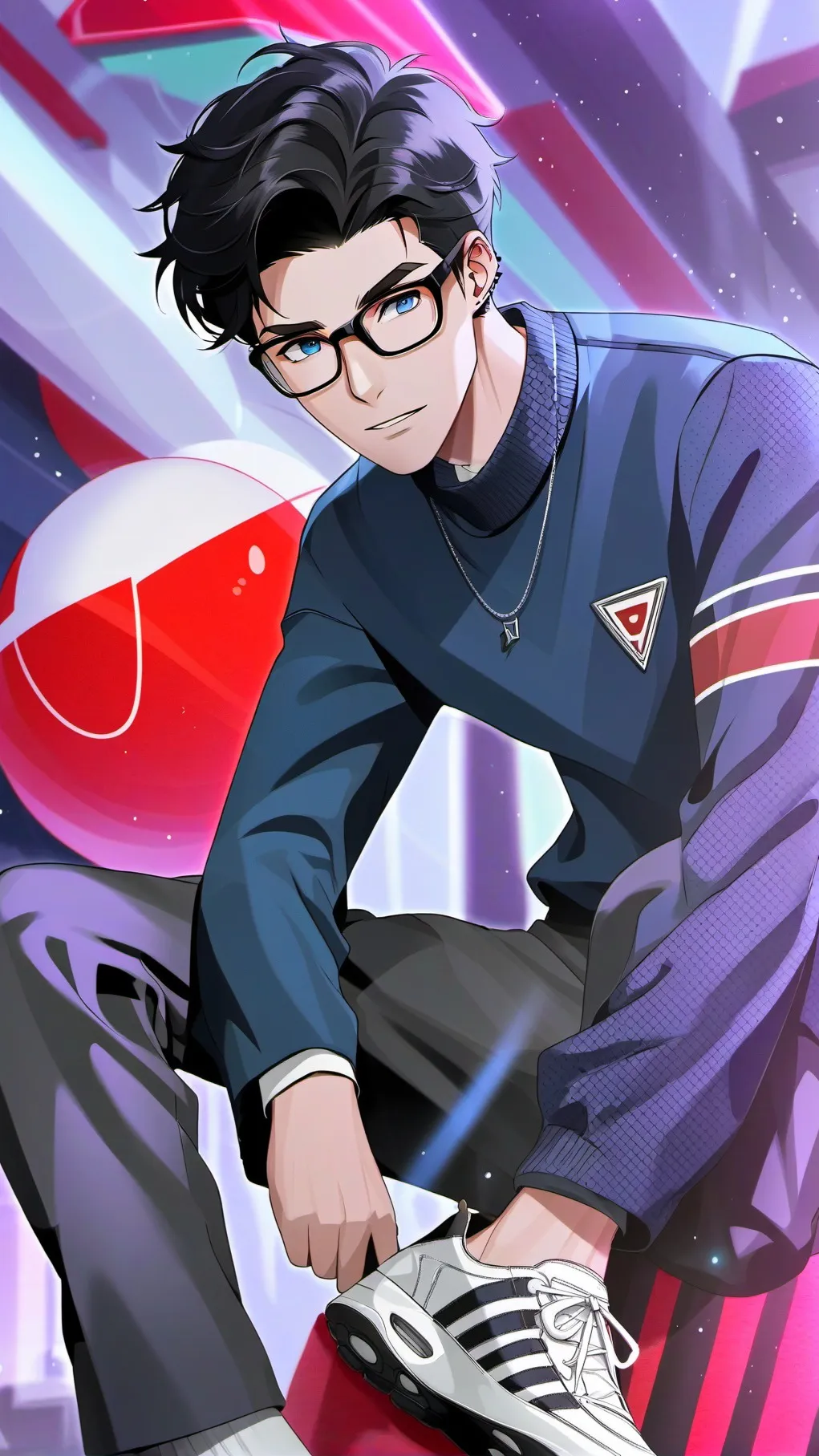 ai character: Orion background