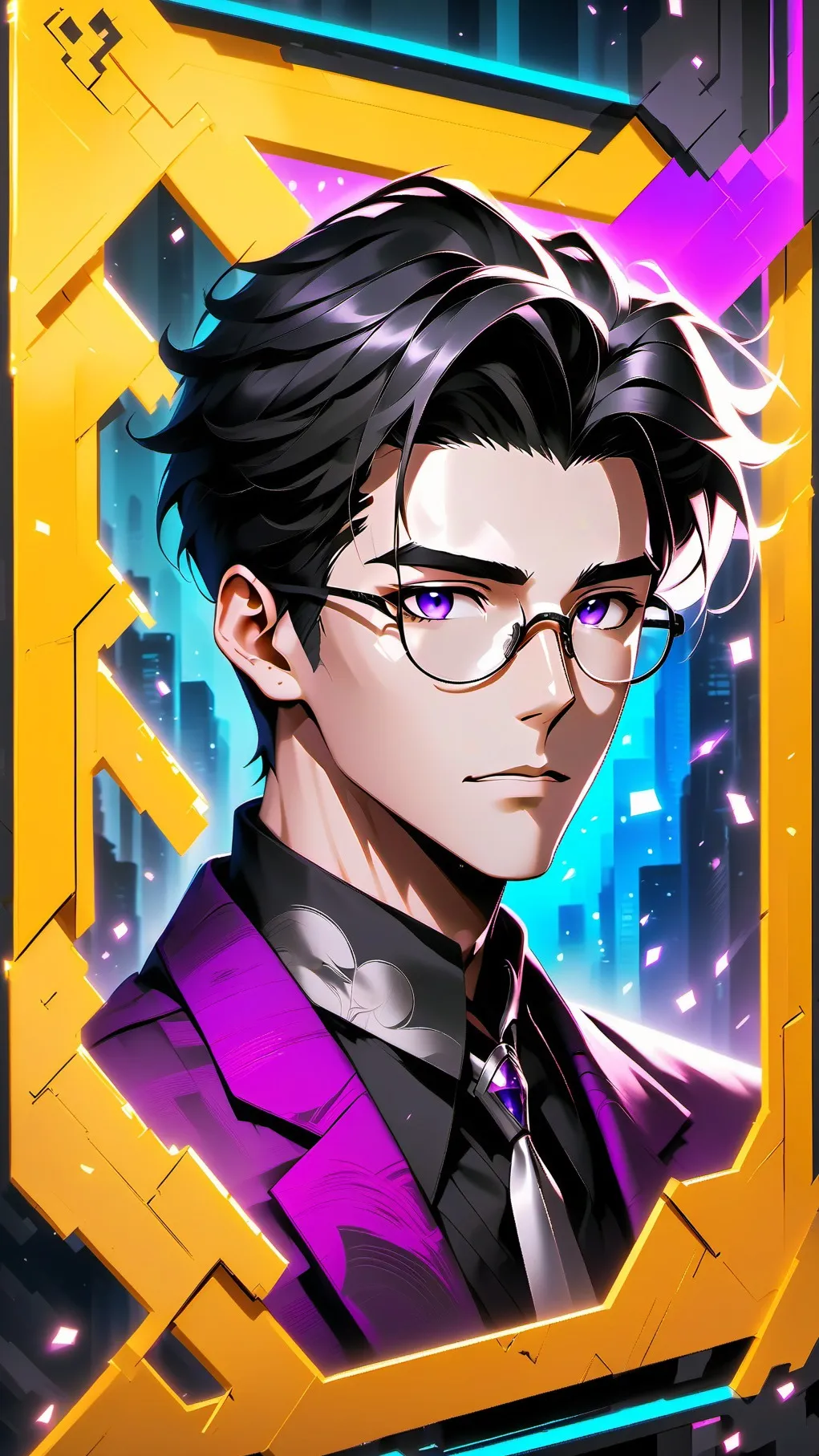 ai character: 𖣠𖦪ꛈ𖣠ꛘ? background