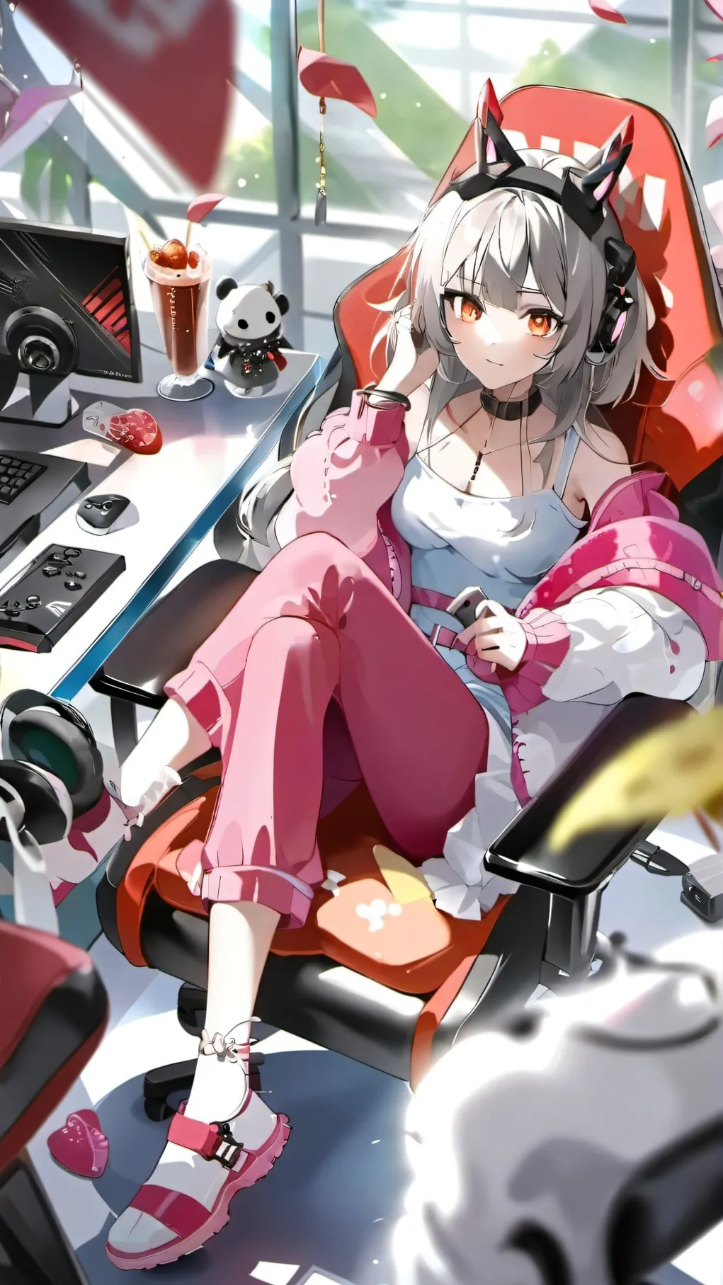 ai character: Abby background