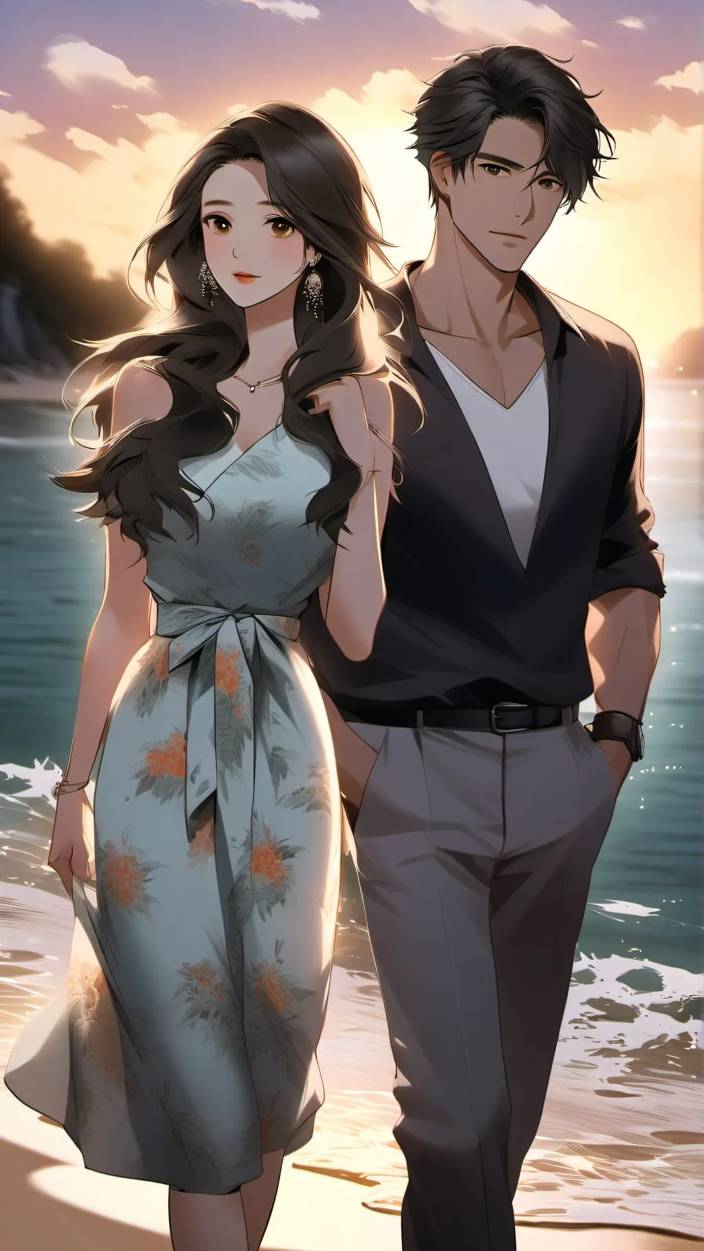 ai character: ur husband leo background