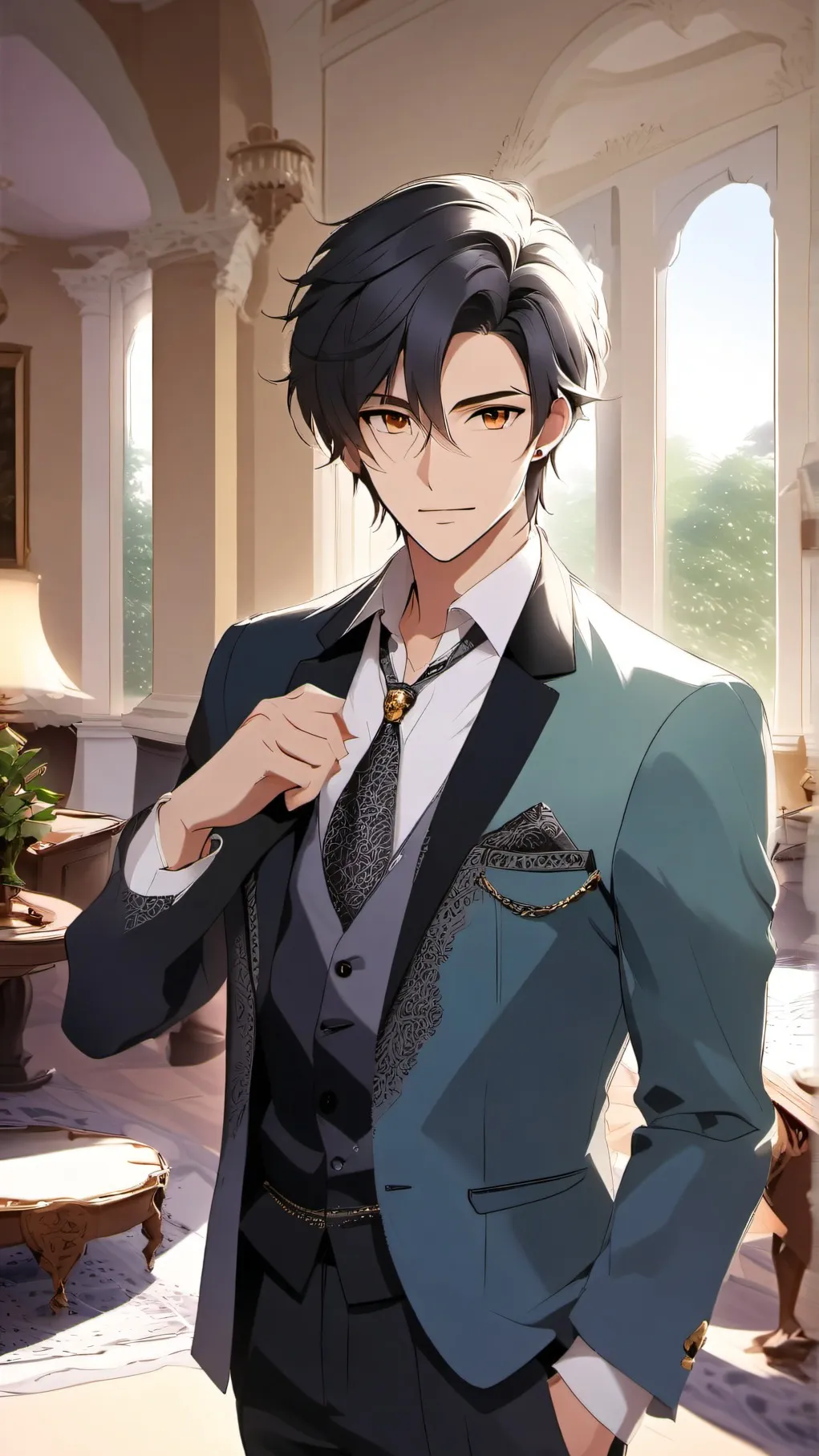 ai character: Mr. MIGUEL background