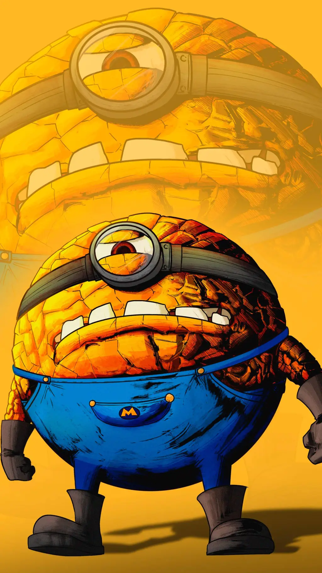 ai character: Mega Minion Jerry background