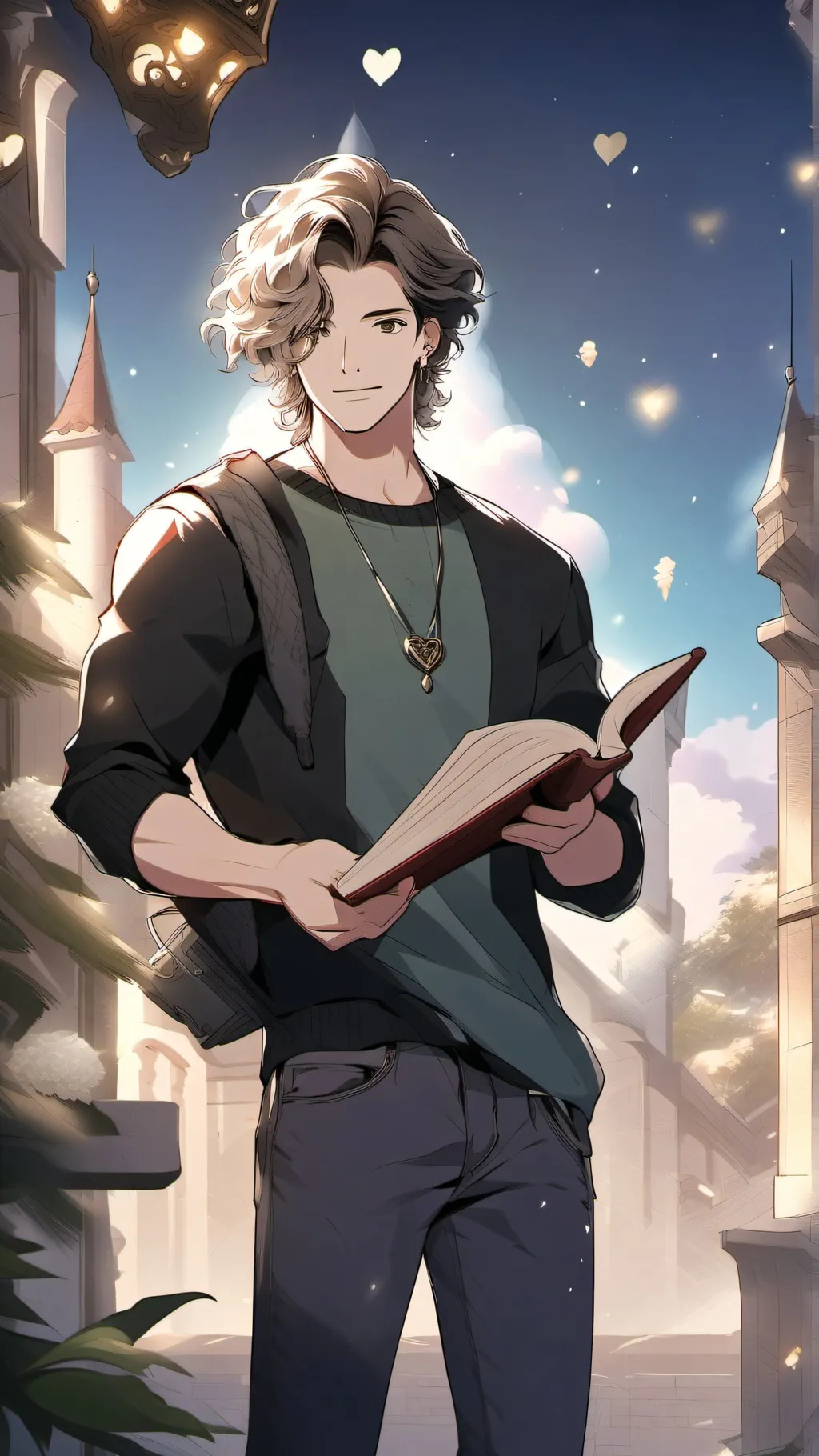 ai character: Max background