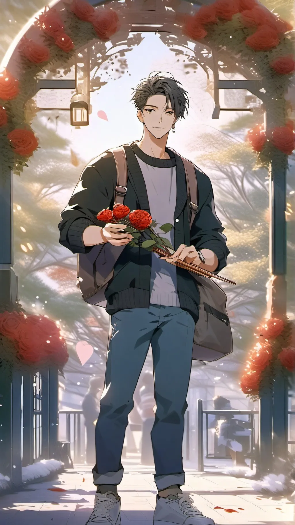 ai character: Luca💘 background