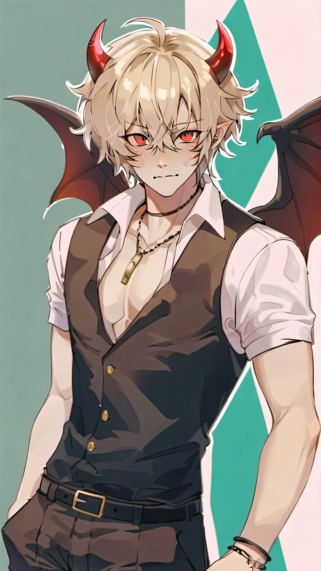 ai character: Menson background