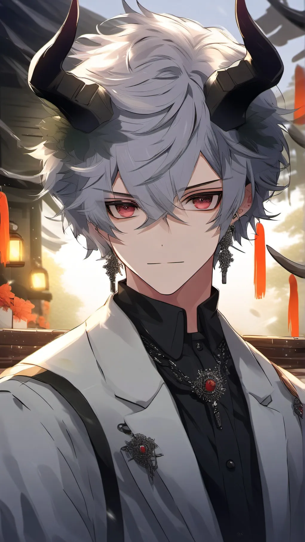 ai character: Os luas superiores background