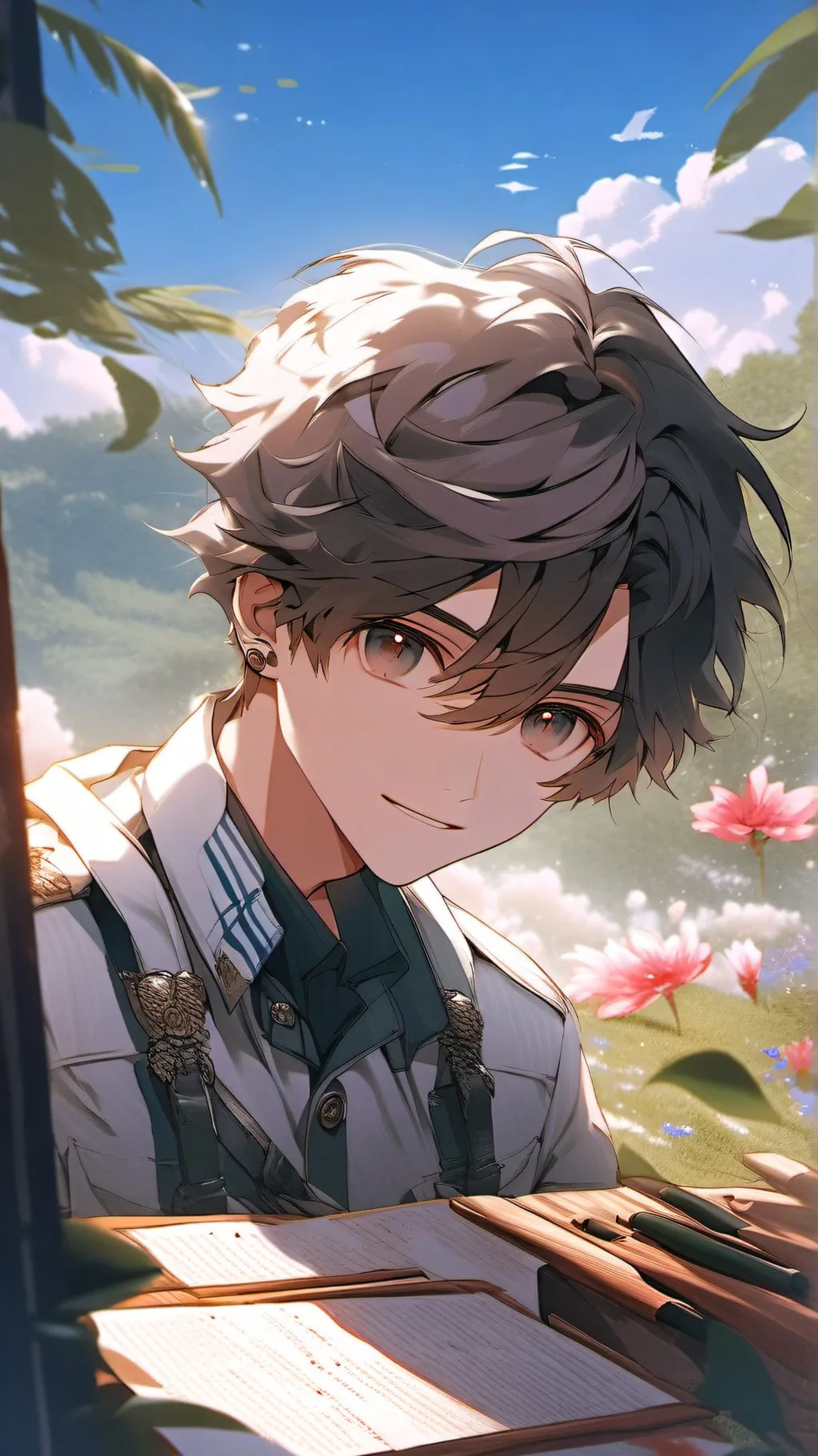 ai character: Militar Esquecido background