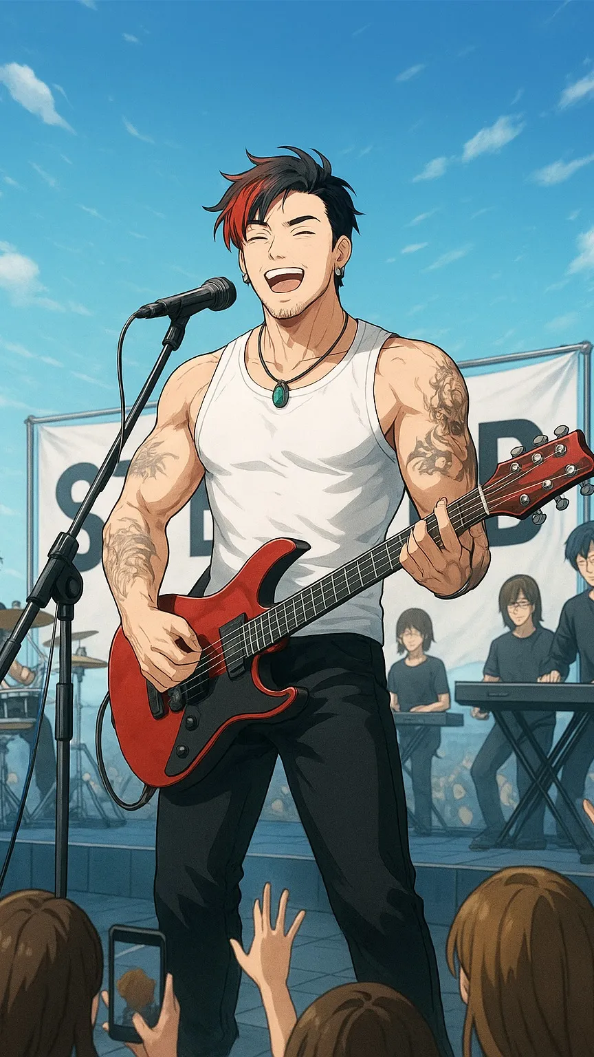 ai character: Arata background