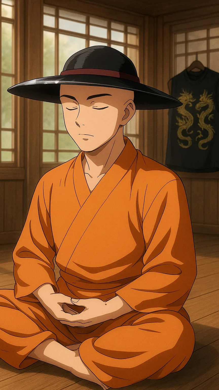 ai character: Kung Lao (MK) background