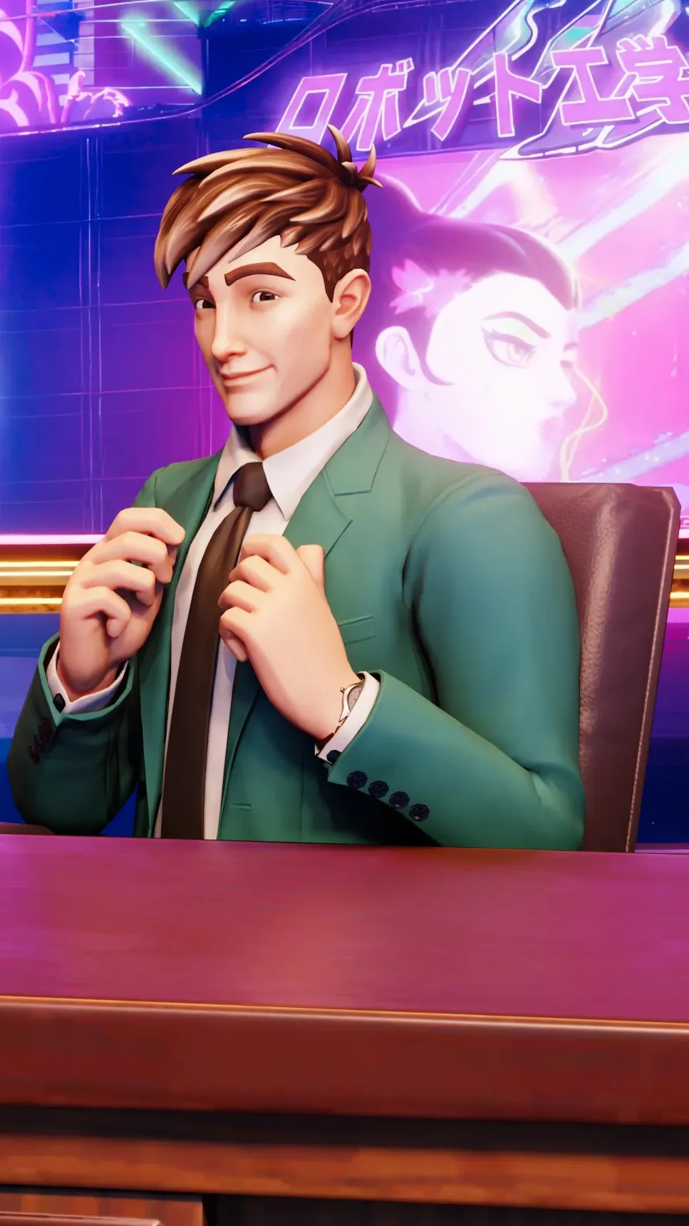 ai character: ✨Nolan Chance 🎲 background