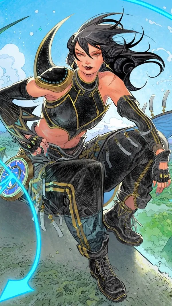 ai character: 🖤Era💛 background